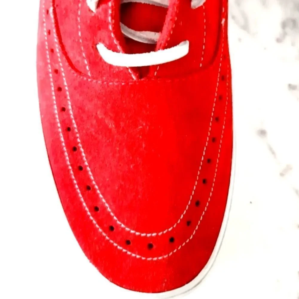 ALIFE New York Public Estate Mid Anarchi Suede Red Sz 9.5